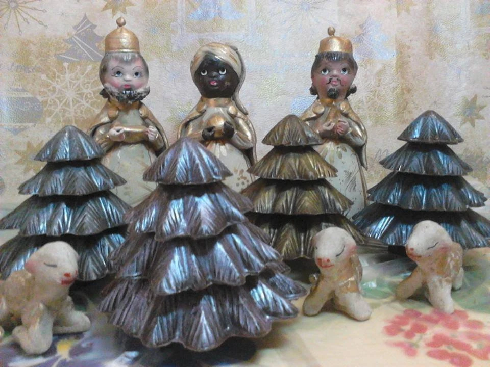 Pinos de chocolate matizado