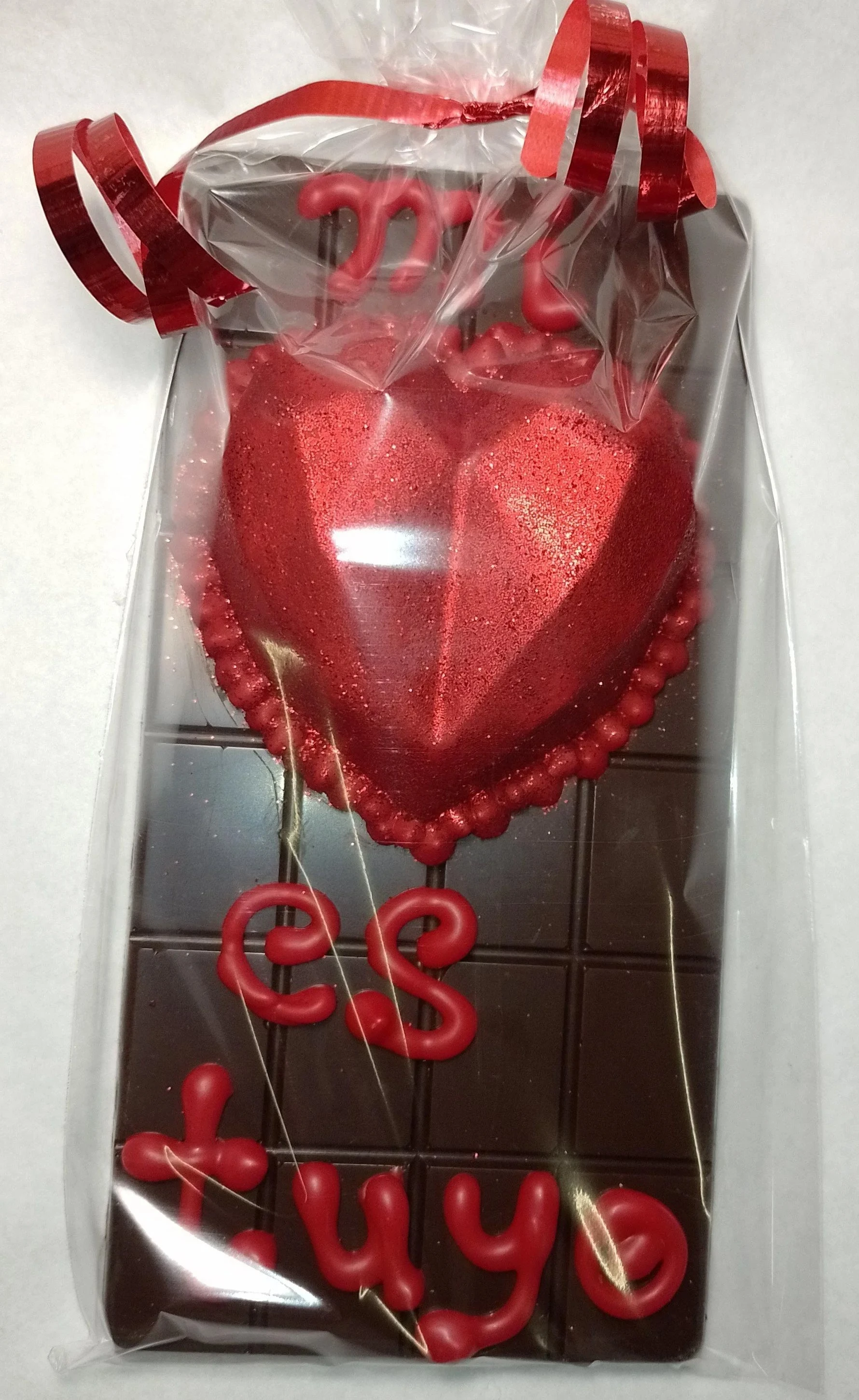 Tablilla con corazón