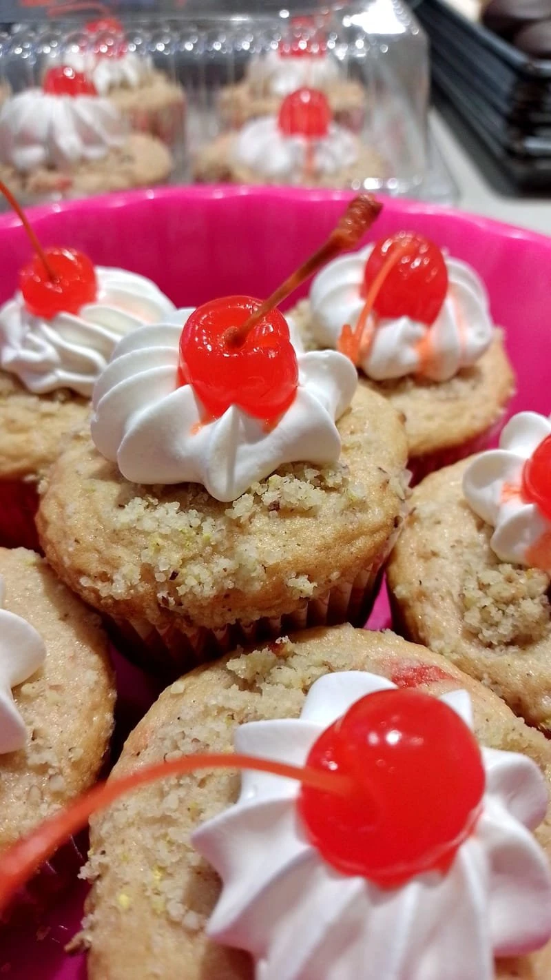 Cupcakes cereza