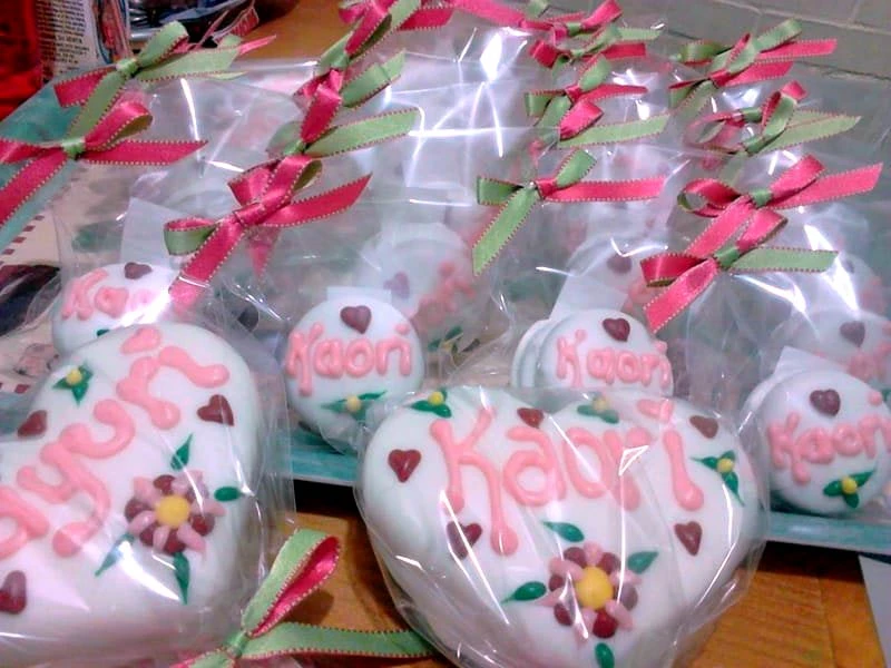 Alfajores cumpleaños