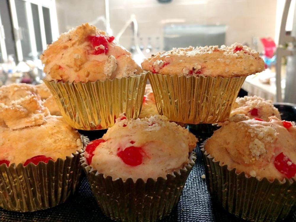 Cupcakes cereza